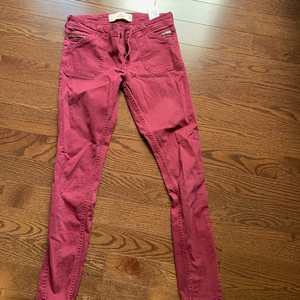 Red Hollister Jeans